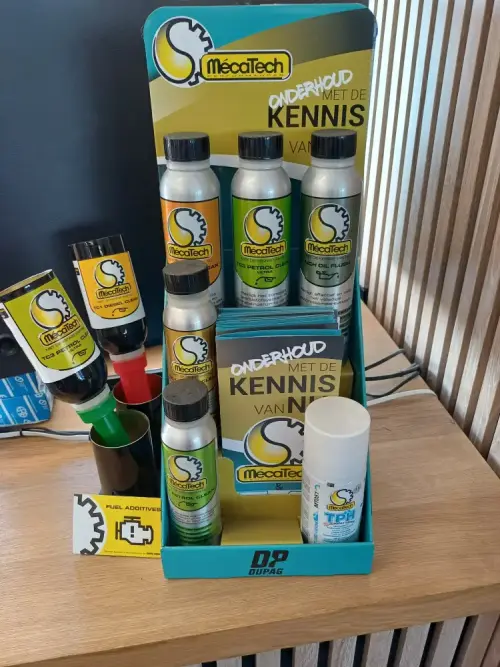 Overzicht van MécaTech Performance producten voor onderhoud